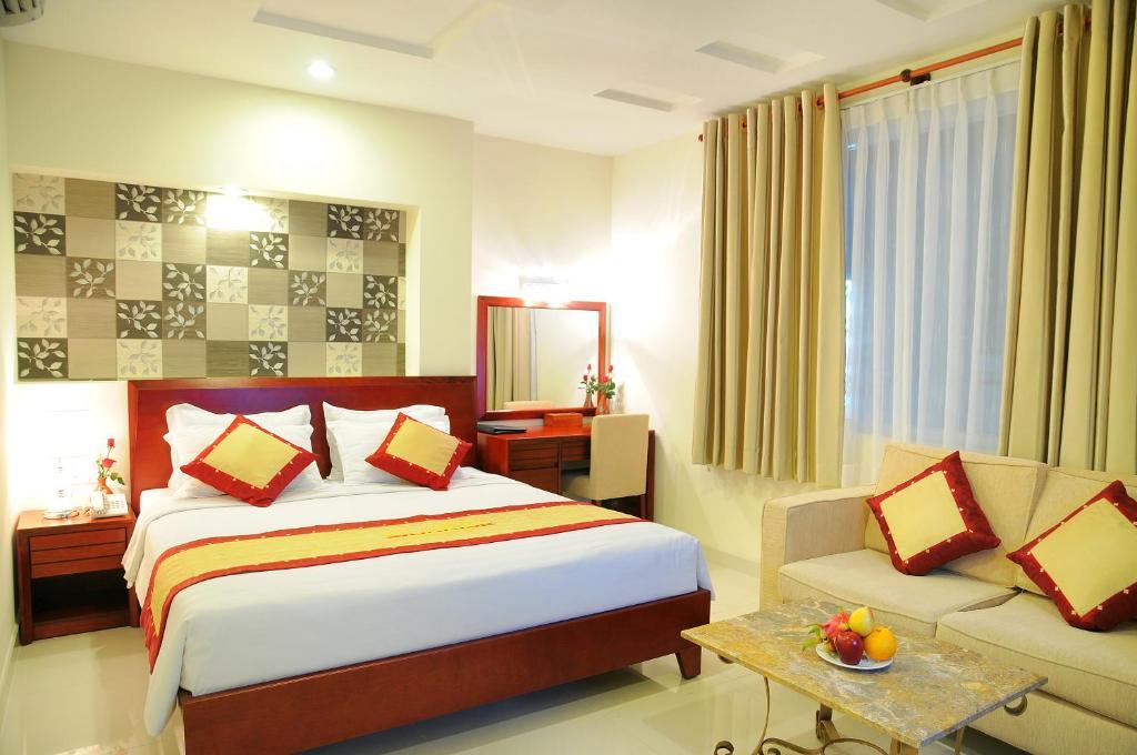 A25 Hotel - 14 Luong Huu Khanh Ho Şi Min Oda fotoğraf